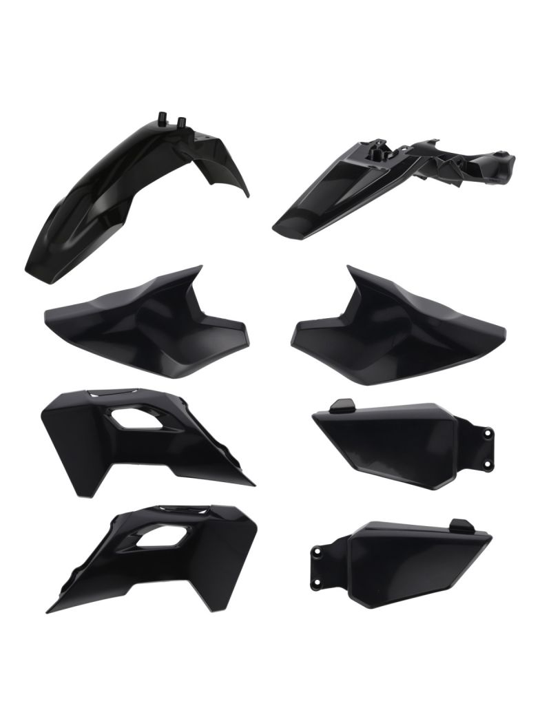 ACERBIS PLASTIC KIT HUSQVARNA TC 50 24/26 - BLACK