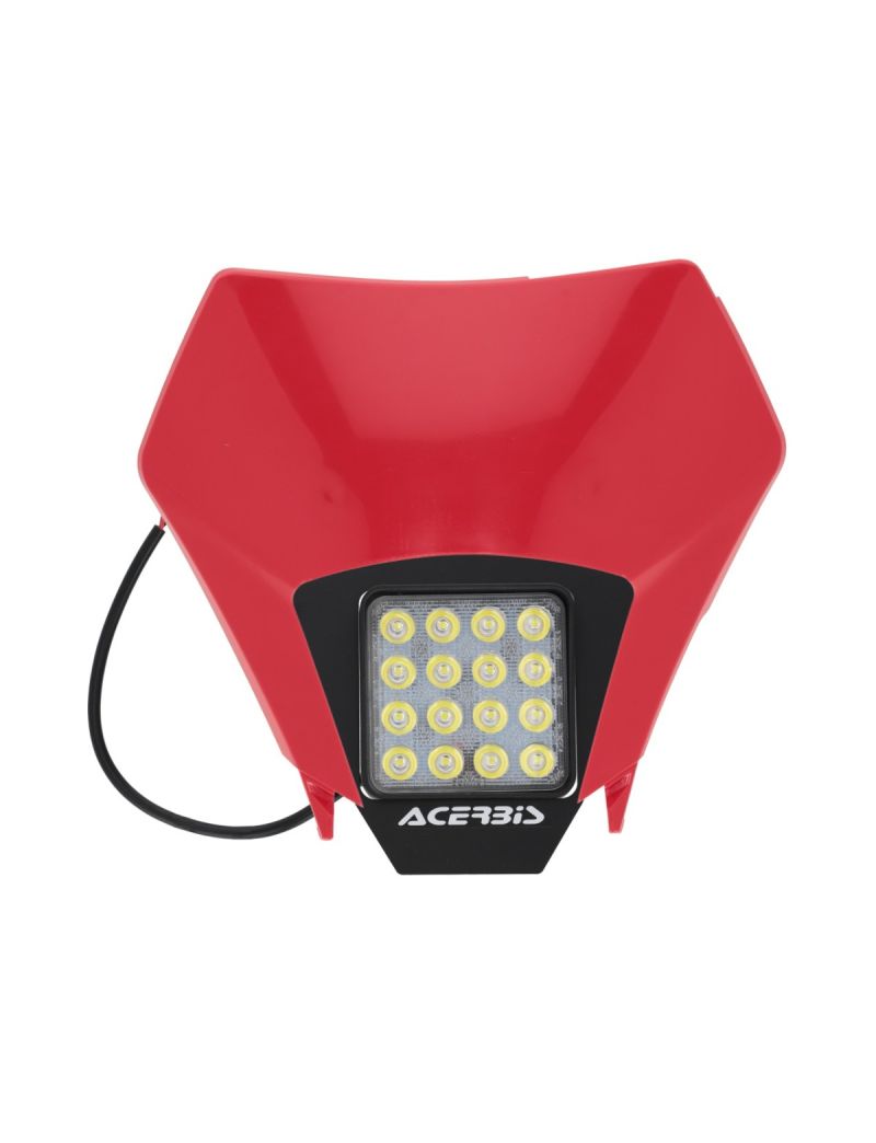 ACERBIS VSL LED HEADLIGHT MASK GASGAS 24/26 - RED