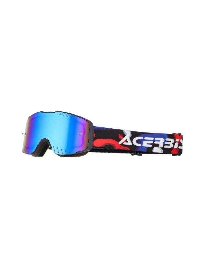 ACERBIS MX GOGGLE VANGUARD KID MIRROR - BLUE/BLACK