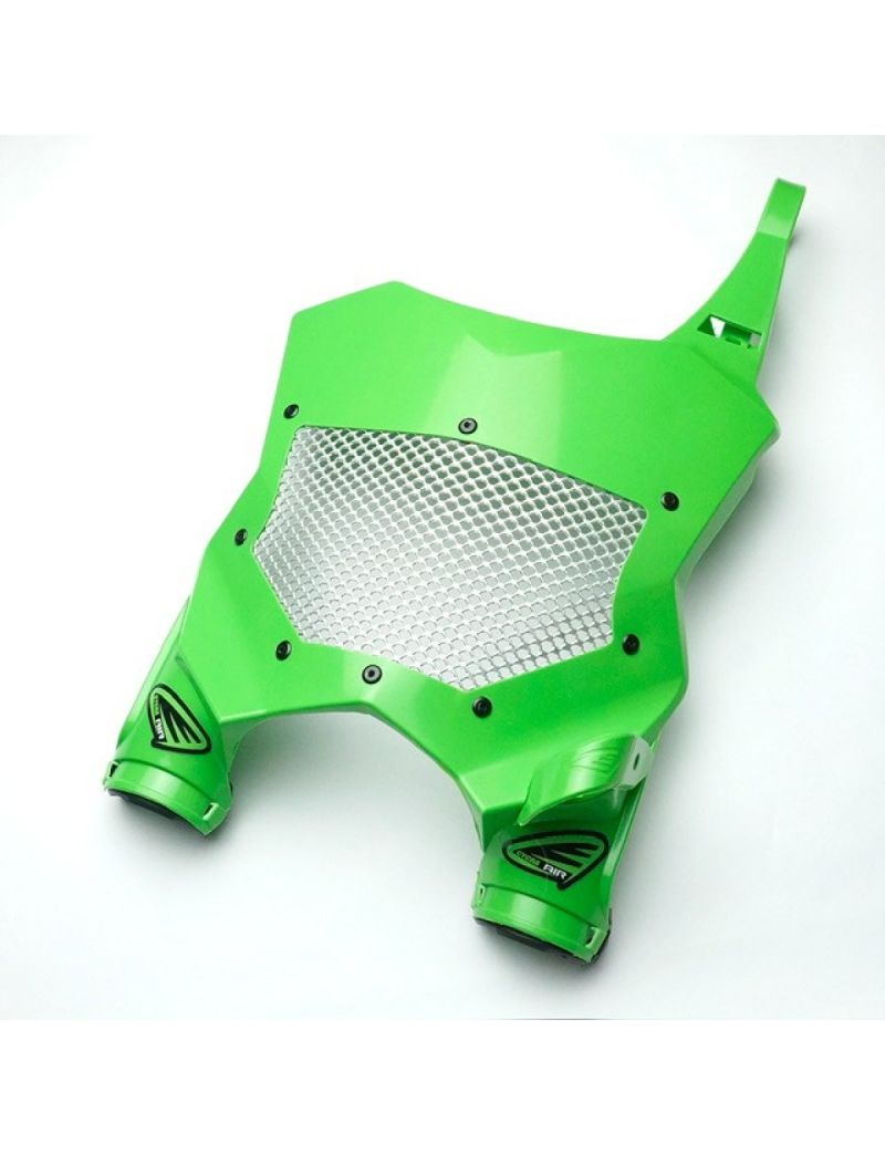 CYCRA VENTED STADIUM NUMBER PLATE KAWASAKI KXF450 16/26 + KXF250 17/26 - GREEN