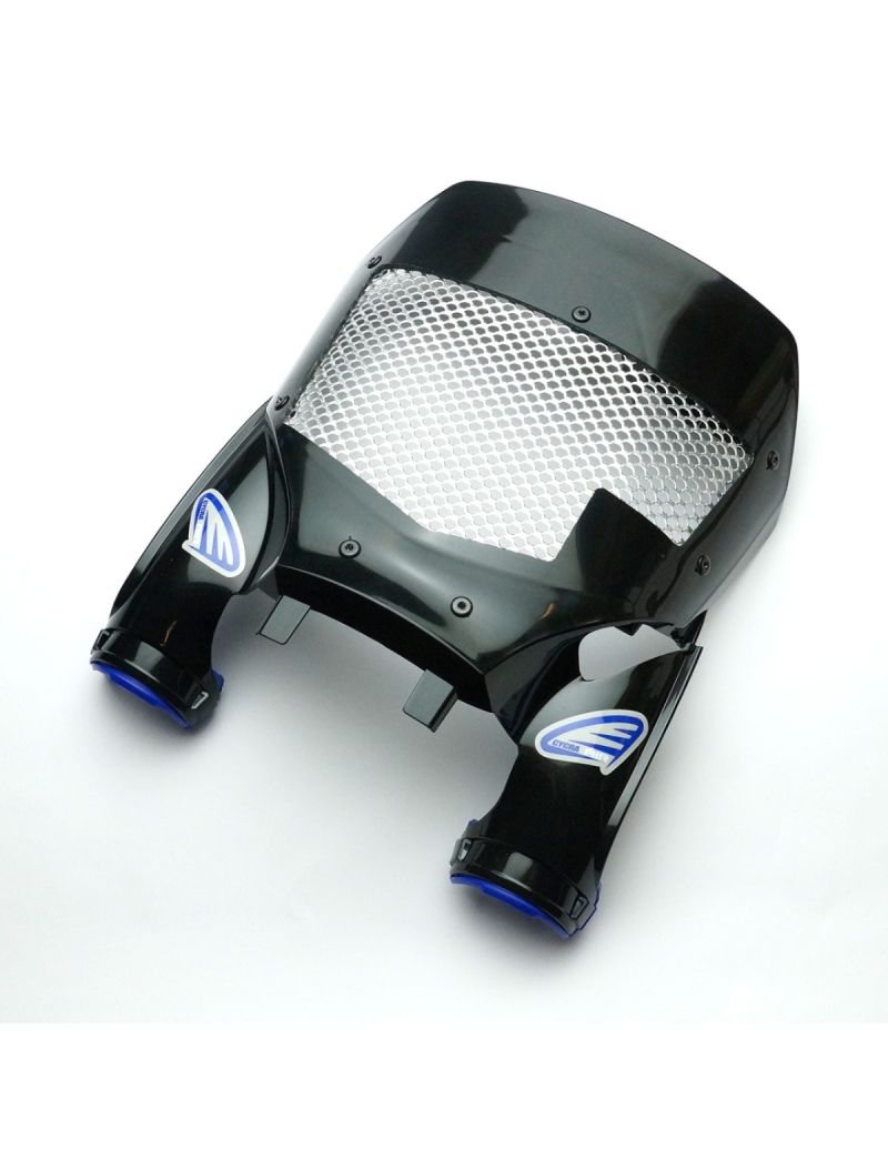 CYCRA VENTED STADIUM NUMBER PLATE YAMAHA YZF450 23/25 + YZF250 24/26 - BLACK