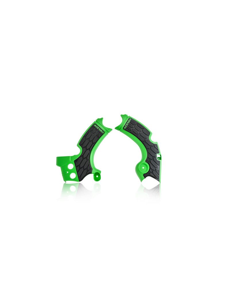 ACERBIS X-GRIP FRAME PROTECTOR KAWASAKI KX 250F 15/20 -GREEN/BLACK