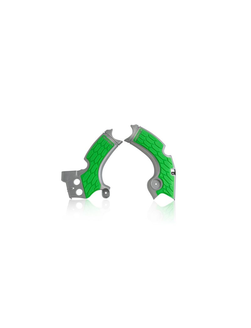ACERBIS X-GRIP FRAME PROTECTOR KAWASAKI KX 250F 15/20 -GREY/GREEN