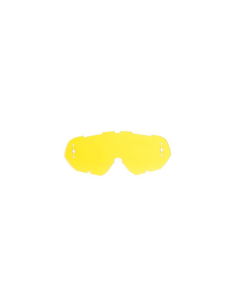 Yellow lens 115 Huricane tear off anti-fog + anti-scrat - YELLOW