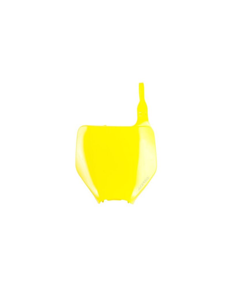 ACERBIS FRONT NUMBER PLATE KAWASAKI KXF250/450 04/08 + KX125/250 03/08 + SUZUKI RMZ250 04/06 - YELLOW