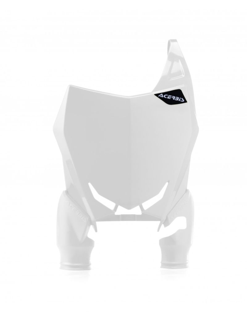 ACERBIS FRONT NUMBER PLATE RAPTOR SUZUKI RMZ450 18/26 + RMZ250 19/26 - WHITE