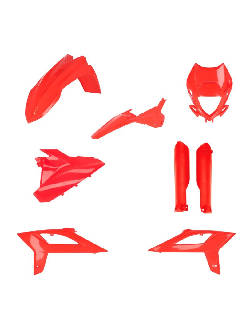 ACERBIS FULL PLASTIC KIT BETA RR 2T/4T 20/22 - RED