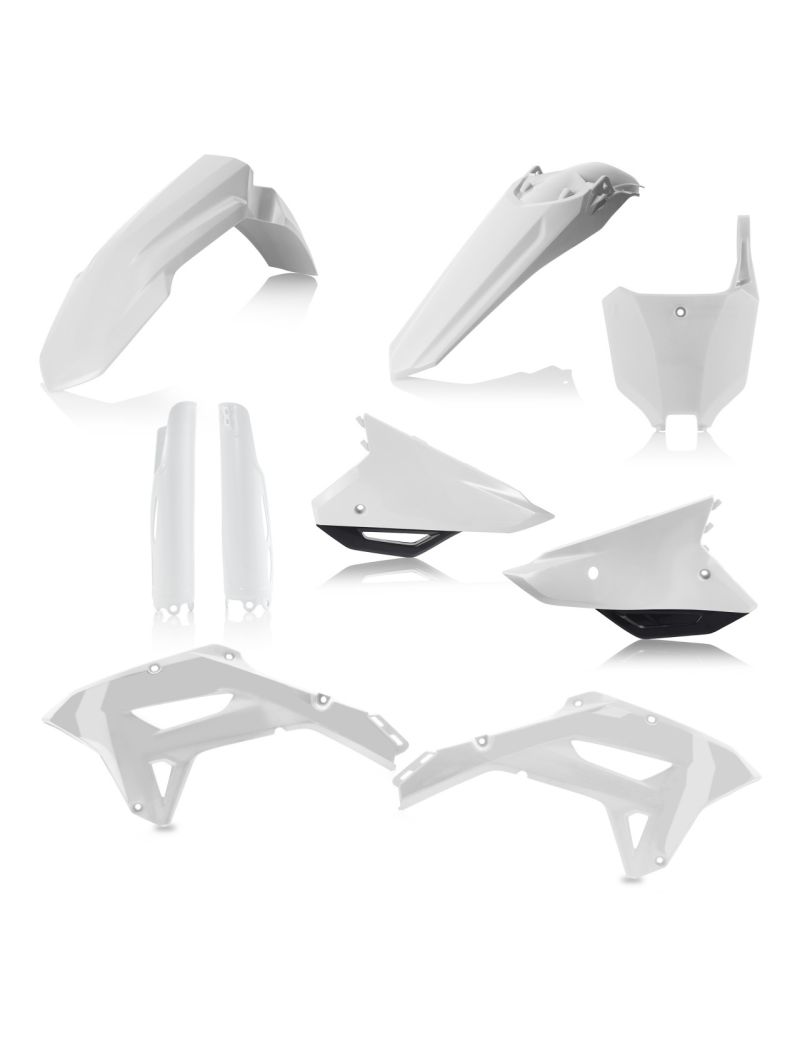 ACERBIS FULL PLASTIC KIT HONDA CRF450RX 21/24 + CRF250RX 22/24 - WHITE