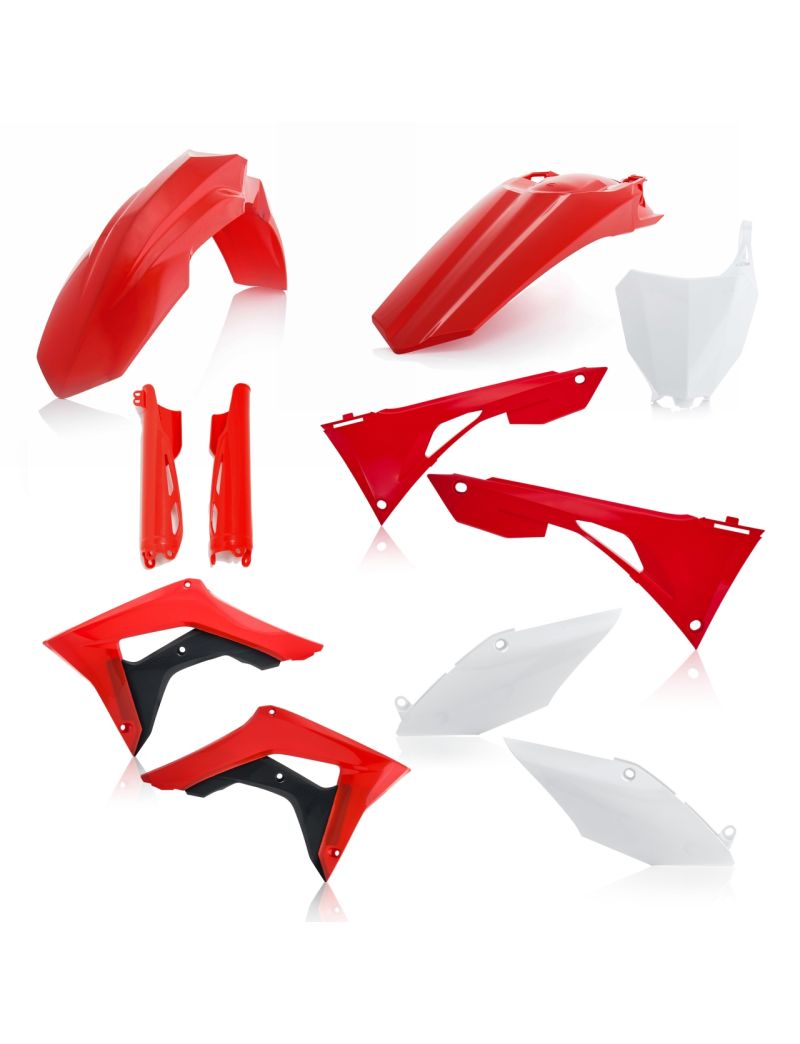 ACERBIS FULL PLASTIC KIT HONDA CRF250 19/21 + CRF450 19/20 - STANDARD 19