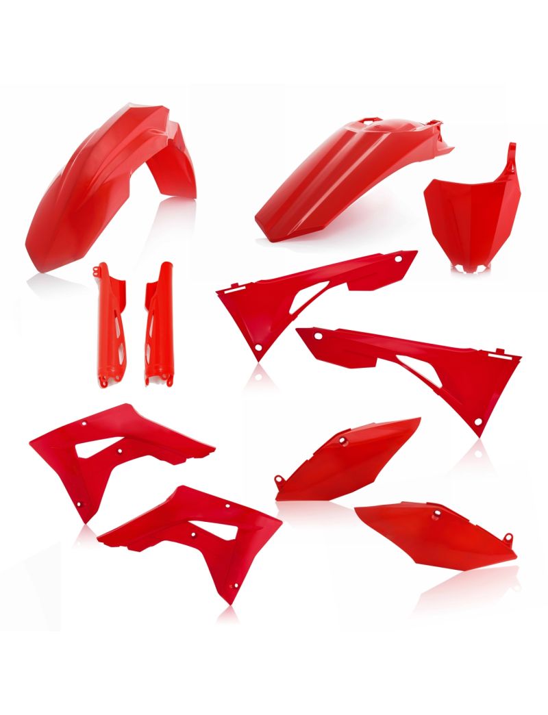 ACERBIS FULL PLASTIC KIT HONDA CRF250X 19/21+ CRF450X 19/20 - RED