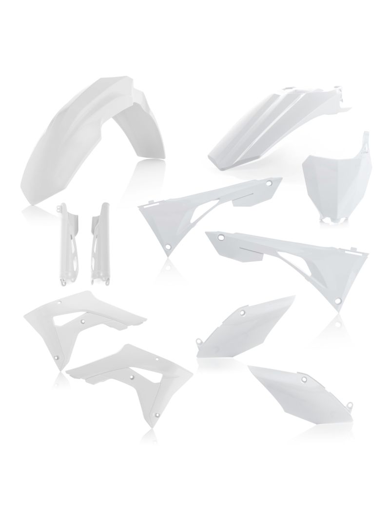 ACERBIS FULL PLASTIC KIT HONDA CRF250X 19/21+ CRF450X 19/20 - WHITE