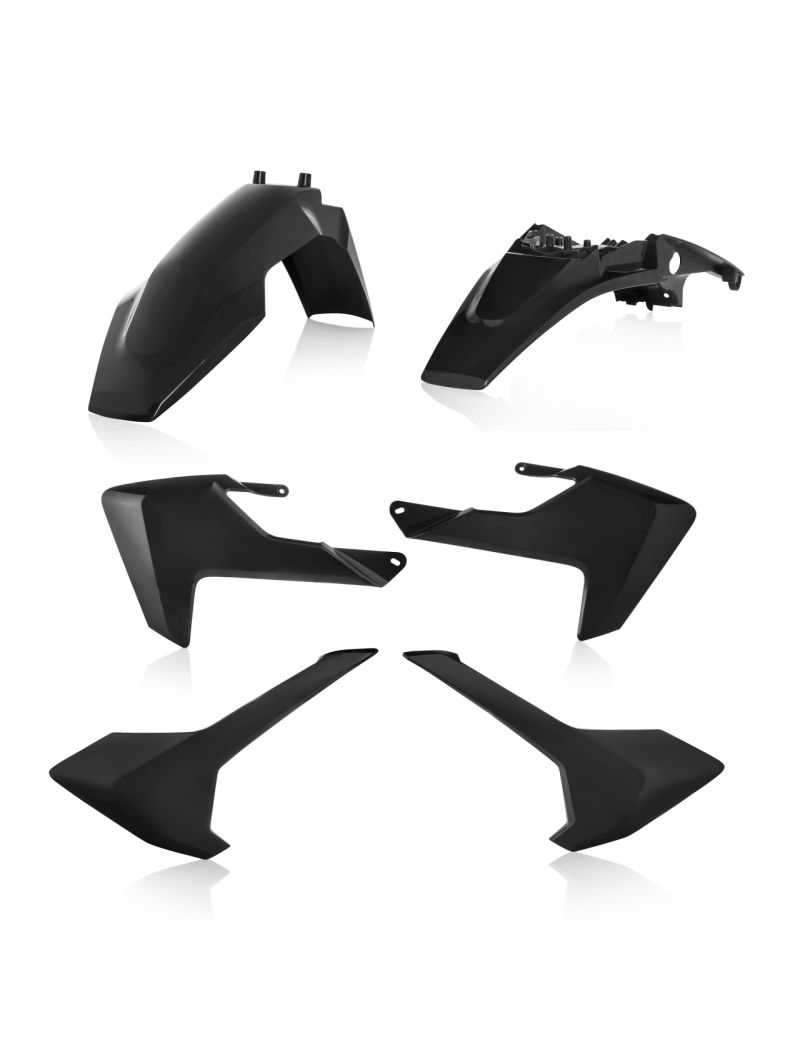 ACERBIS PLASTIC KIT HUSQVARNA TC 65 17/23 - BLACK