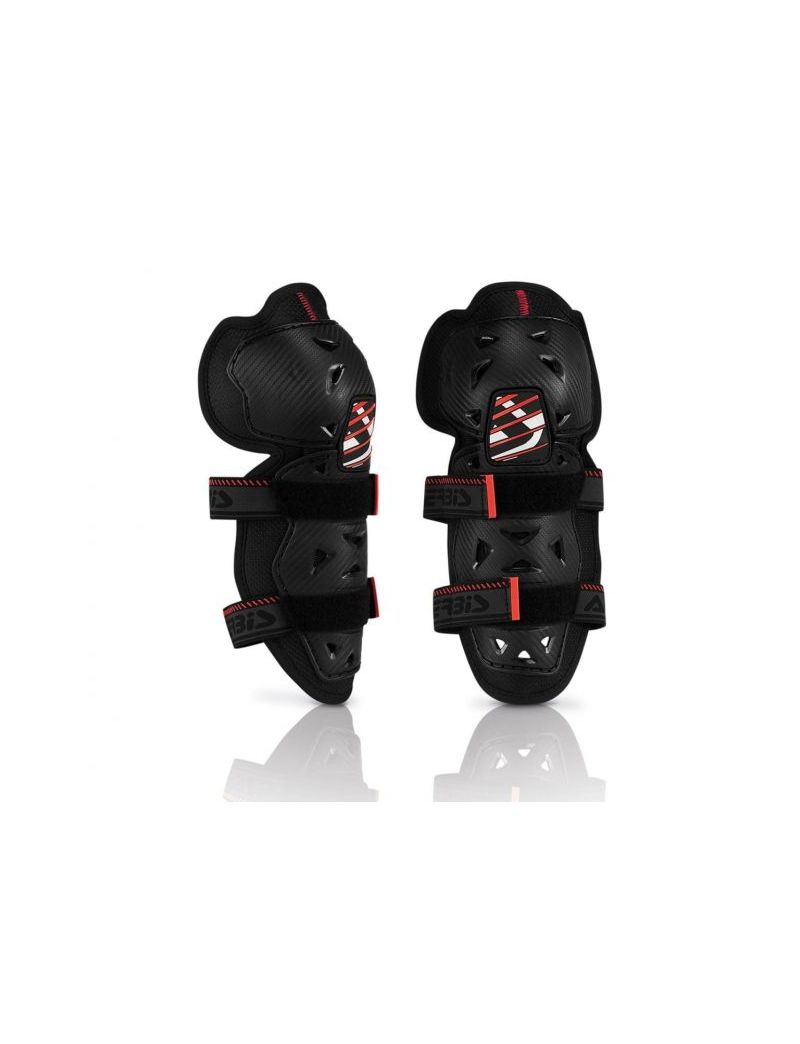 ACERBIS KNEE GUARDS PROFILE 2.0 JUNIOR - BLACK - ONE SIZE
