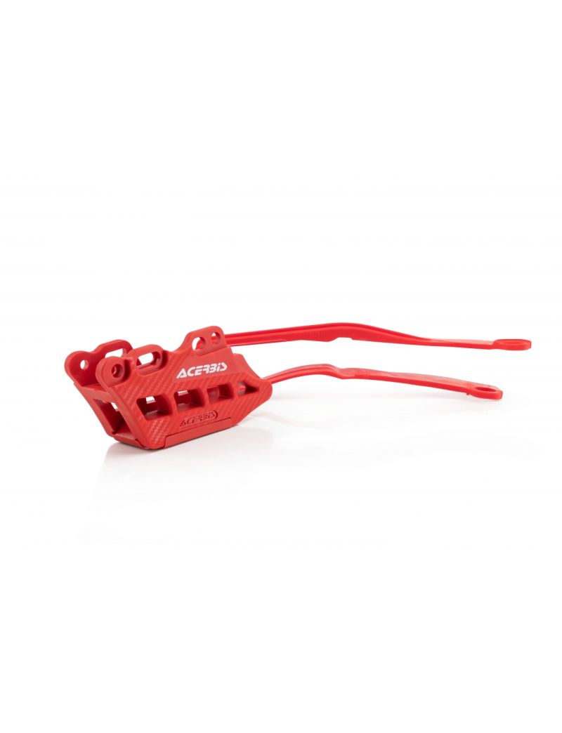 ACERBIS CHAIN GUIDE + CHAIN SLIDER HONDA CRF450 19/24 + CRF250 20/24 - RED