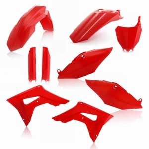 ACERBIS KIT DI PLASTICA SET plastikkit plastica HONDA CRF 250 10-450 09-Rosso Red 