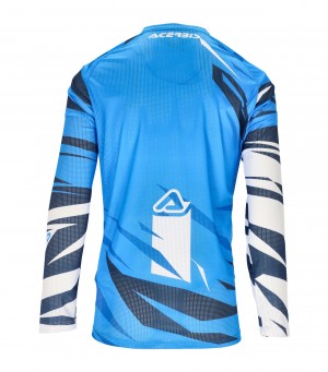 JERSEY J-WINDY FOUR VENTED - BLUE/WHITE
