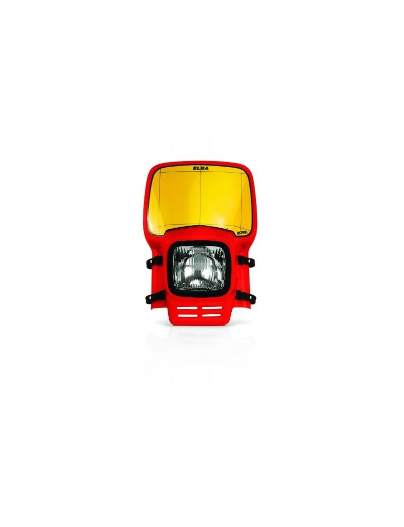 ACERBIS HEADLIGHT ELBA - RED