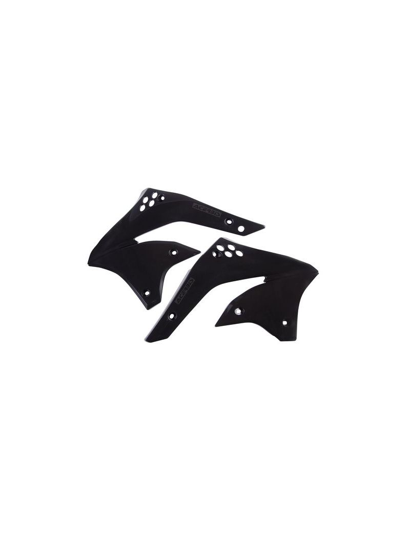 ACERBIS RADIATOR SCOOPS KAWASAKI KXF450 06/08 - BLACK