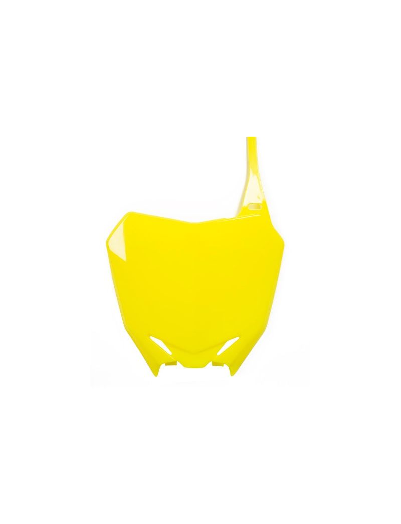 ACERBIS FRONT NUMBER PLATE SUZUKI RMZ250 10/18 + RMZ450 08/17- FLUO YELLOW