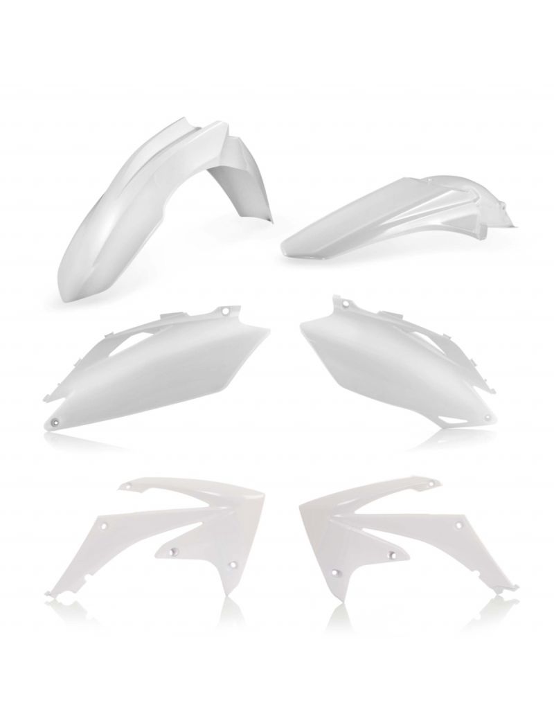 ACERBIS PLASTIC KIT HONDA CRF250 10 + CRF450 09/10 - WHITE