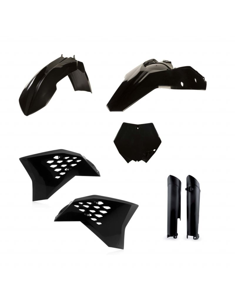ACERBIS FULL PLASTIC KIT KTM SX-F 07/10 - BLACK