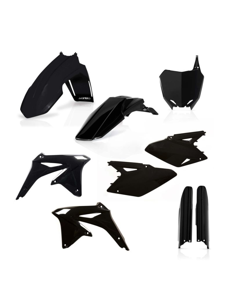ACERBIS FULL PLASTIC KIT SUZUKI RM-Z 450 08/17 - BLACK