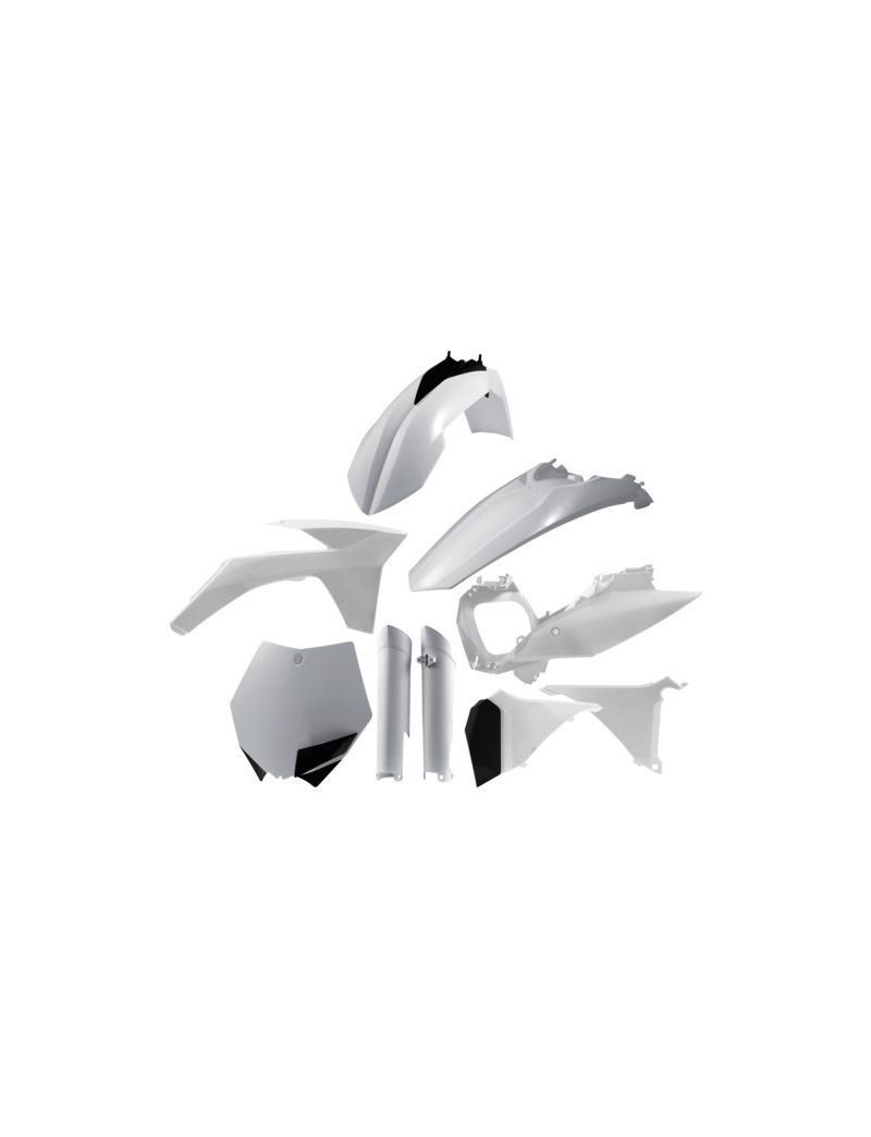 ACERBIS FULL PLASTIC KIT KTM SX 2011 - WHITE