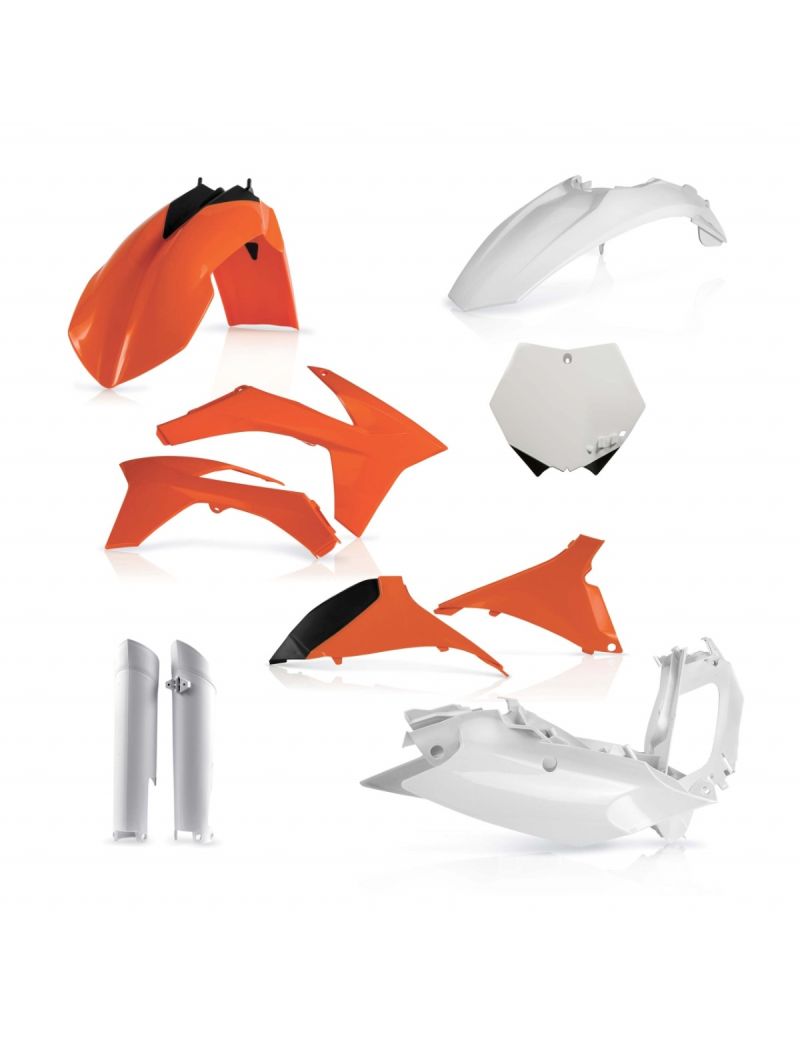 ACERBIS FULL PLASTIC KIT KTM SX-F 11/12 + SX 2012 - STANDARD 12