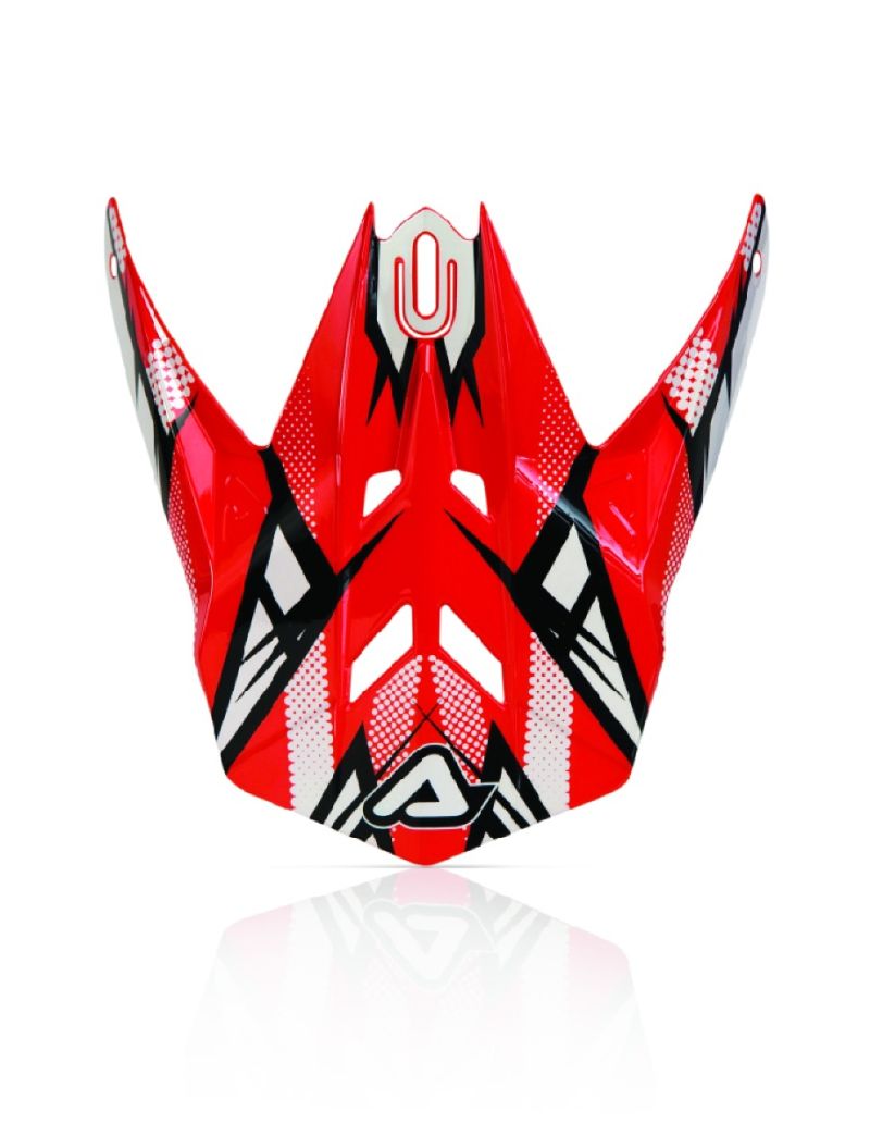 ACERBIS VISOR FOR ATOMIC HELMET  - RED