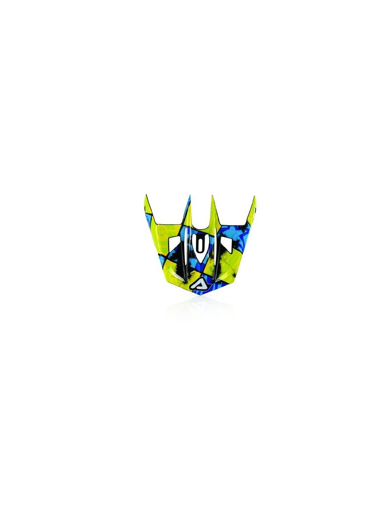 FANATIC VISOR REPLACEMENT - BLUE/YELLOW