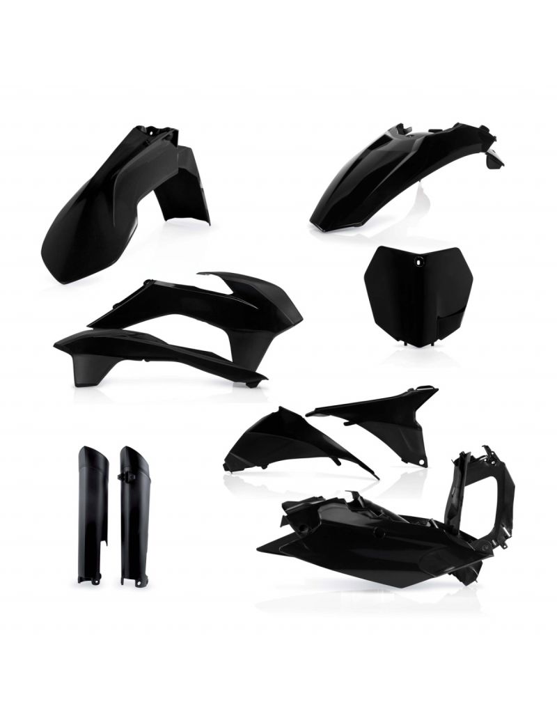 ACERBIS FULL PLASTIC KIT KTM SX/SX-F 13/14 - BLACK