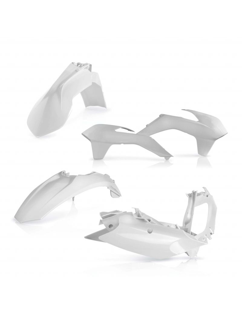 ACERBIS PLASTIC KIT KTM SX/SX-F 13/15 - WHITE