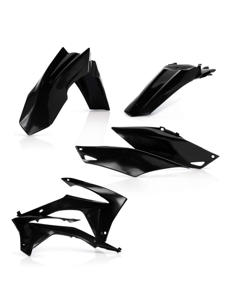 ACERBIS PLASTIC KIT HONDA CRF250 14/17 + CRF450 13/16 - BLACK