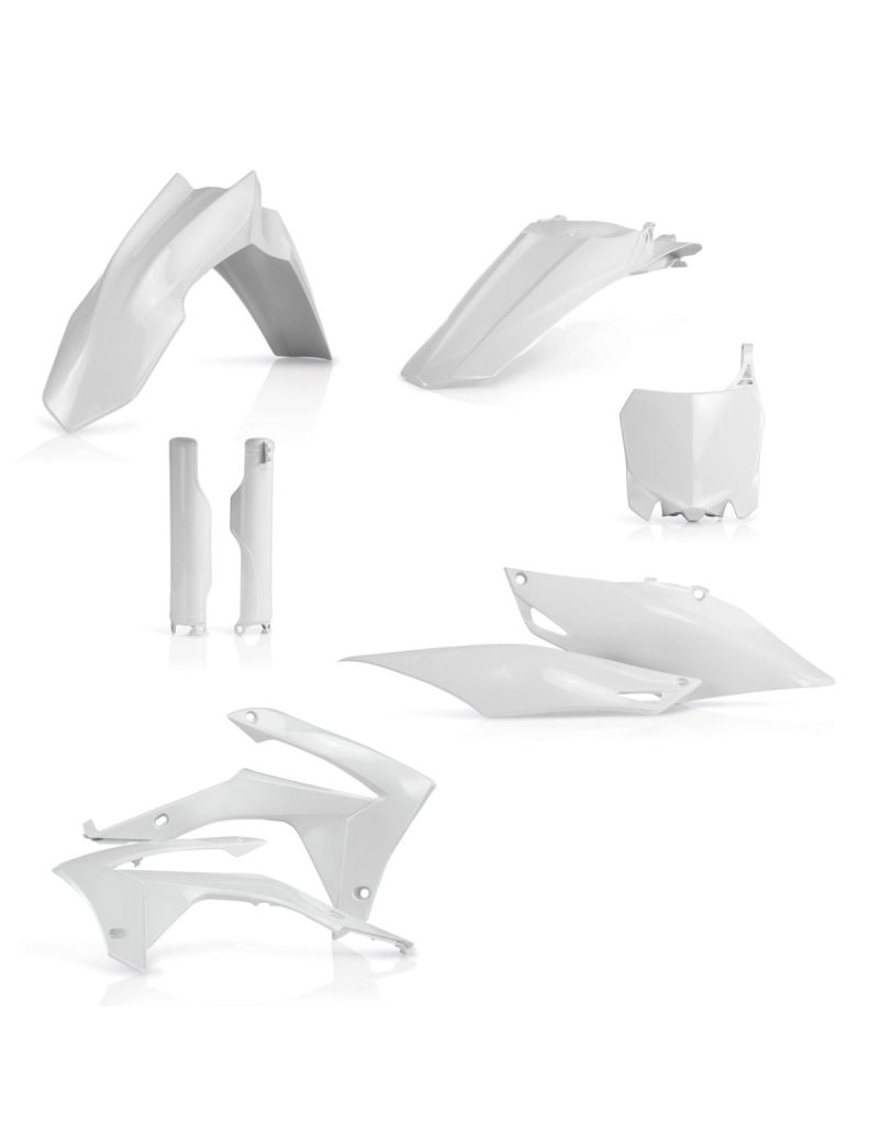 ACERBIS FULL PLASTIC KIT HONDA CRF250 14/17 + CRF450 13/16 - WHITE