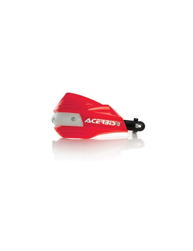ACERBIS HANDGUARDS X-FACTOR - RED/WHITE
