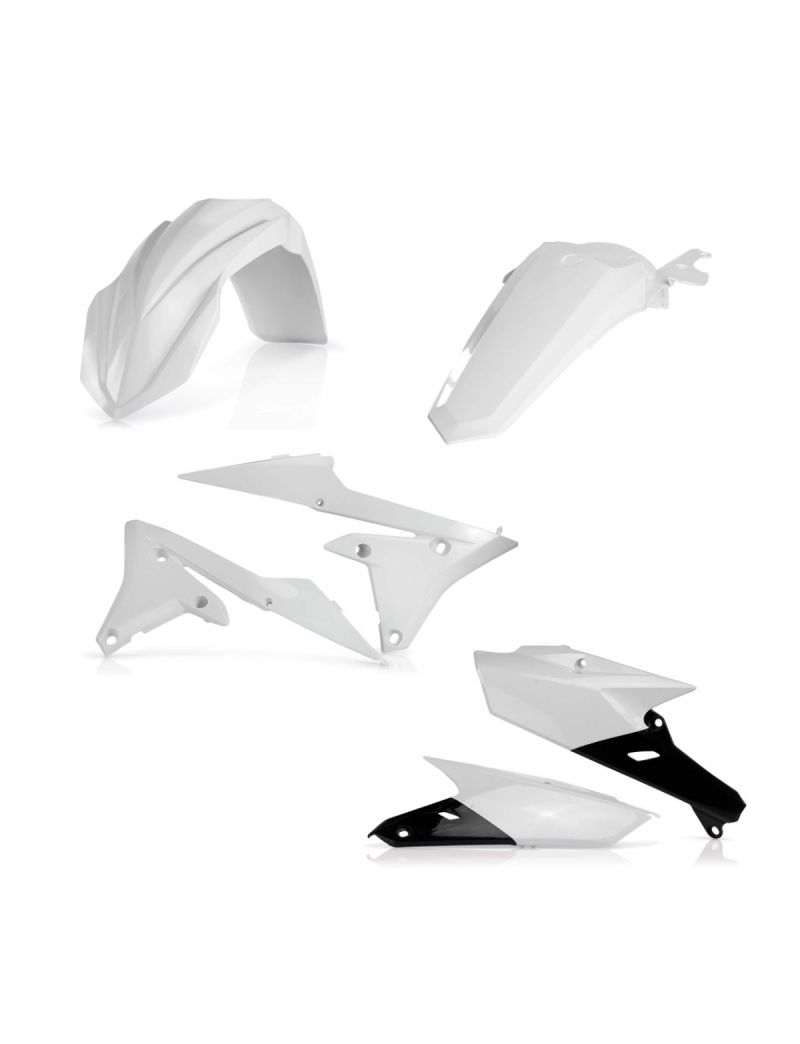 ACERBIS PLASTIC KIT YAMAHA YZF 250 14/18 + YZF 450 14/17 - WHITE