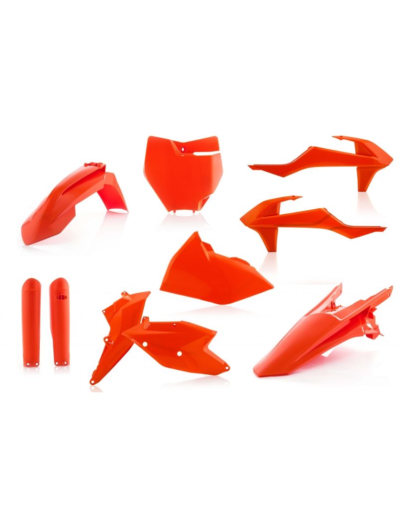ACERBIS FULL PLASTIC KIT KTM SX/SX-F 16/18 - ORANGE 2016