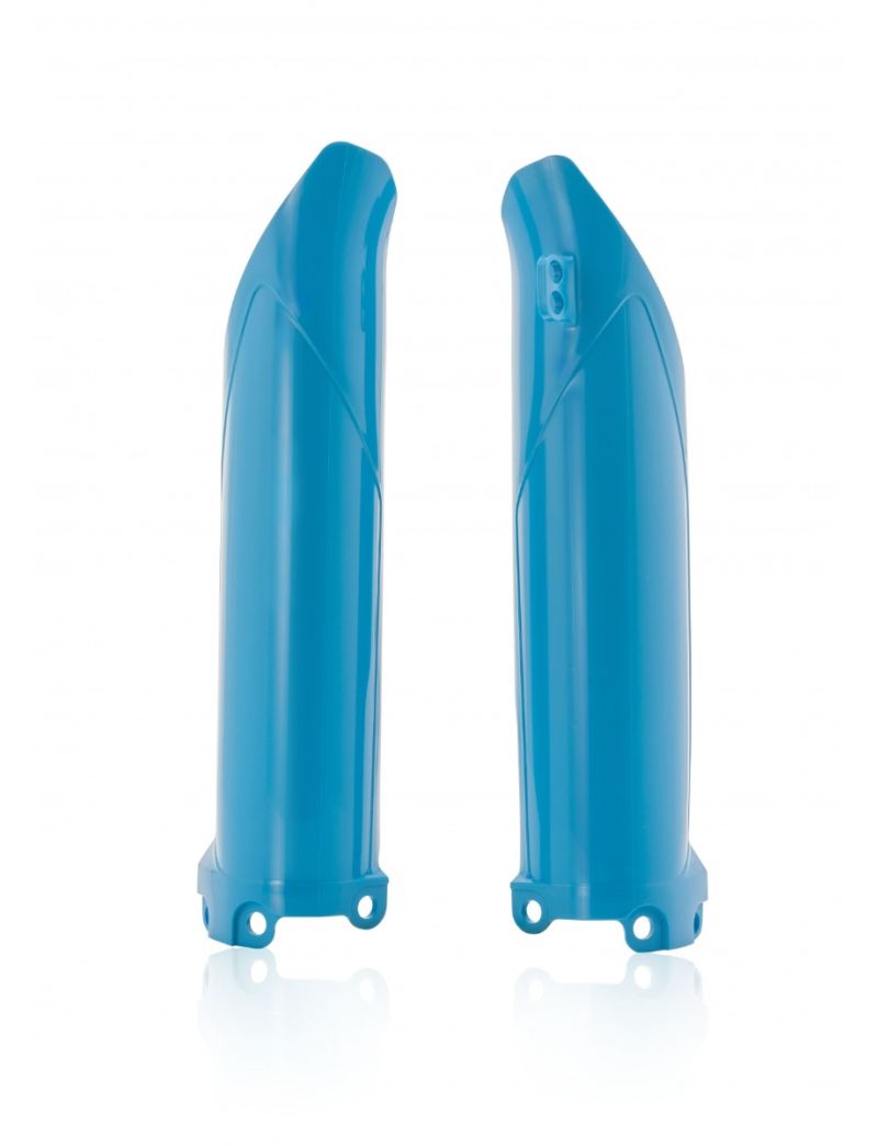ACERBIS LOWER FORK COVERS KAWASAKI KXF250 17/25 + KXF450 16/25 - LIGHT BLUE