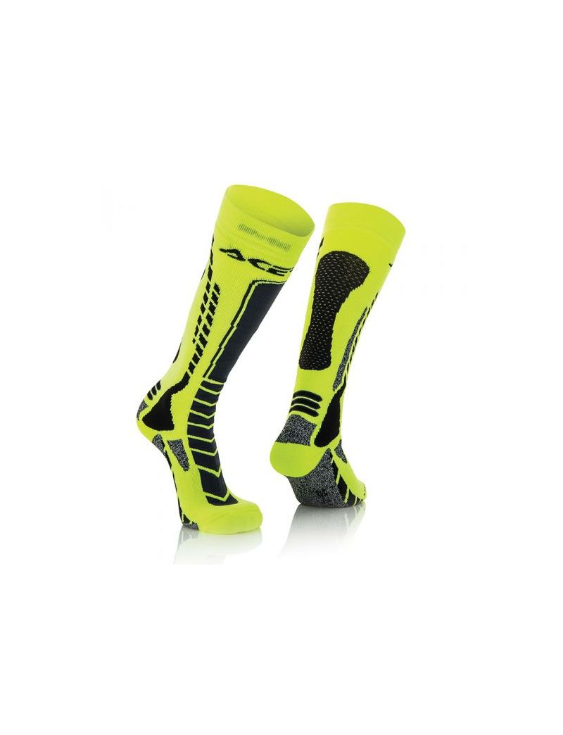 SOCKS MX PRO - BLACK/YELLOW