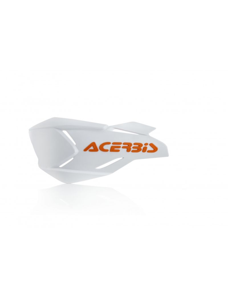 ACERBIS COVER HANDGUARDS X-FACTORY - WHITE/ORANGE
