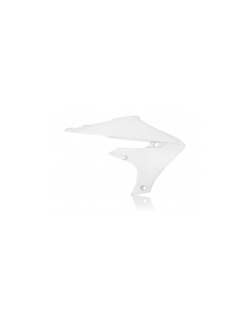 ACERBIS RADIATOR SCOOPS YAMAHA YZF450 18/22 + YZF250 19/23 - WHITE
