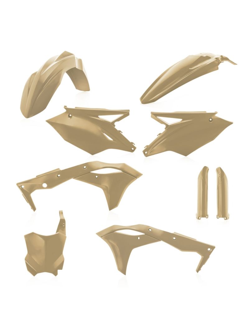 ACERBIS FULL PLASTIC KIT KAWASAKI KXF 250 18/20 - SAND