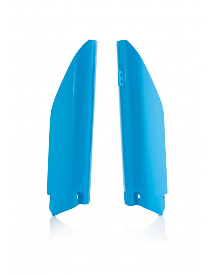 ACERBIS LOWER FORK COVERS SUZUKI RMZ450 18/26 + RMZ250 19/26 - LIGHT BLUE