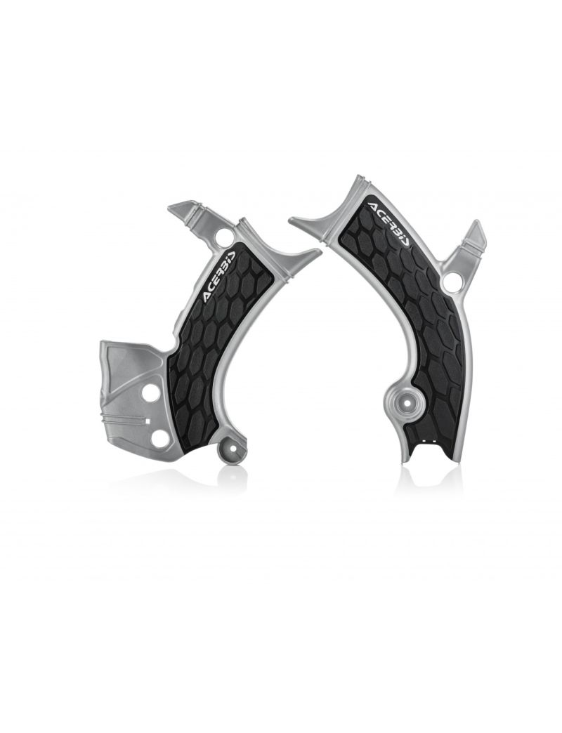 ACERBIS X-GRIP FRAME PROTECTOR YAMAHA YZF450 18/22 + YZF250 19/23 + WRF 20/23 - SILVER