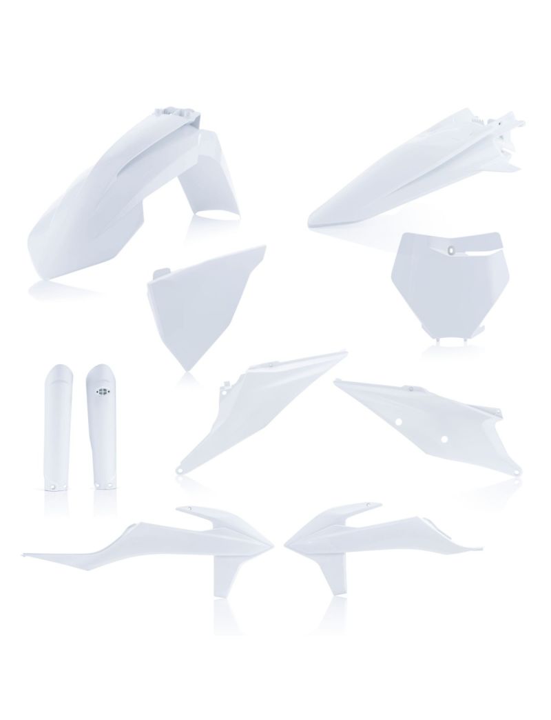 ACERBIS FULL PLASTIC KIT KTM SX/SX-F 19/22 - WHITE20