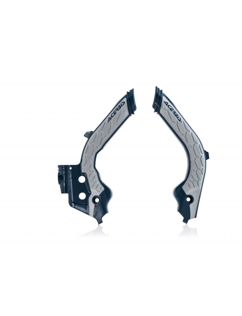 ACERBIS X-GRIP FRAME PROTECTOR HUSQVARNA TC/FC 19/22 + TE/FE 20/23 + GASGAS MC/EC 21/23 - GREY/BLUE