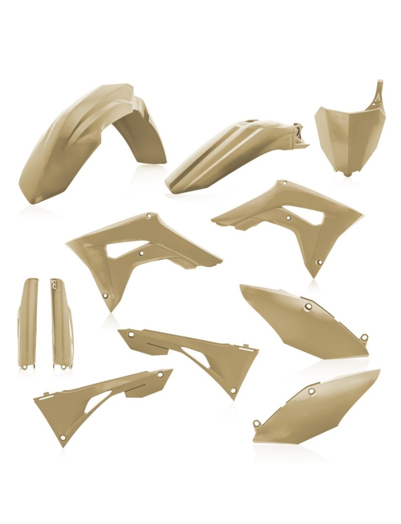 ACERBIS FULL PLASTIC KIT HONDA CRF250 19/21 + CRF450 19/20 - SAND
