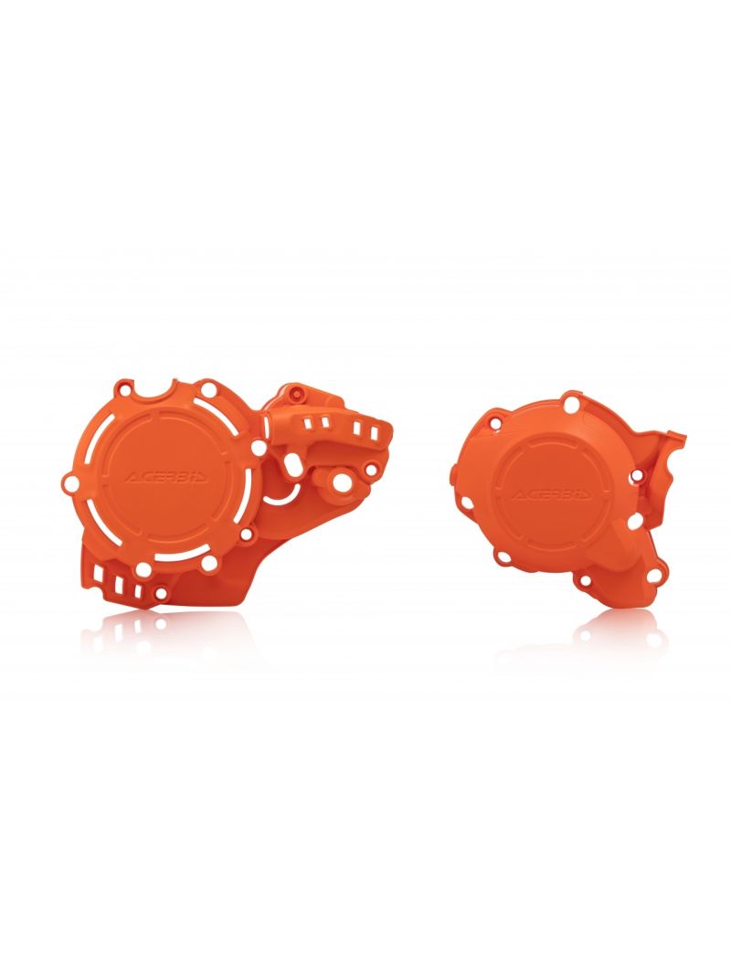 ACERBIS X-POWER ENGINE PROTECTOR KTM/HUSQVARNA SX/TC 250 19/22 + EXC/TE 250/300 20/23 + GASGAS MC250 22/23 - ORANGE