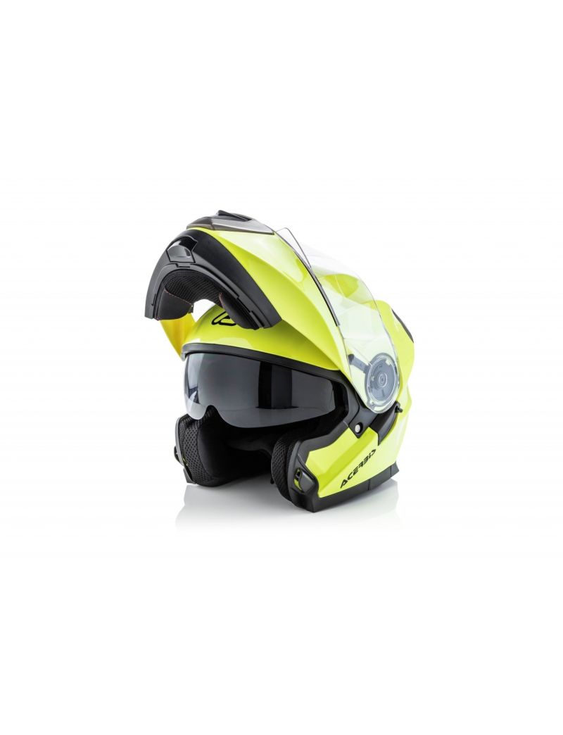 ACERBIS ROAD HELMET SEREL FLIP UP - FLUO YELLOW - XS