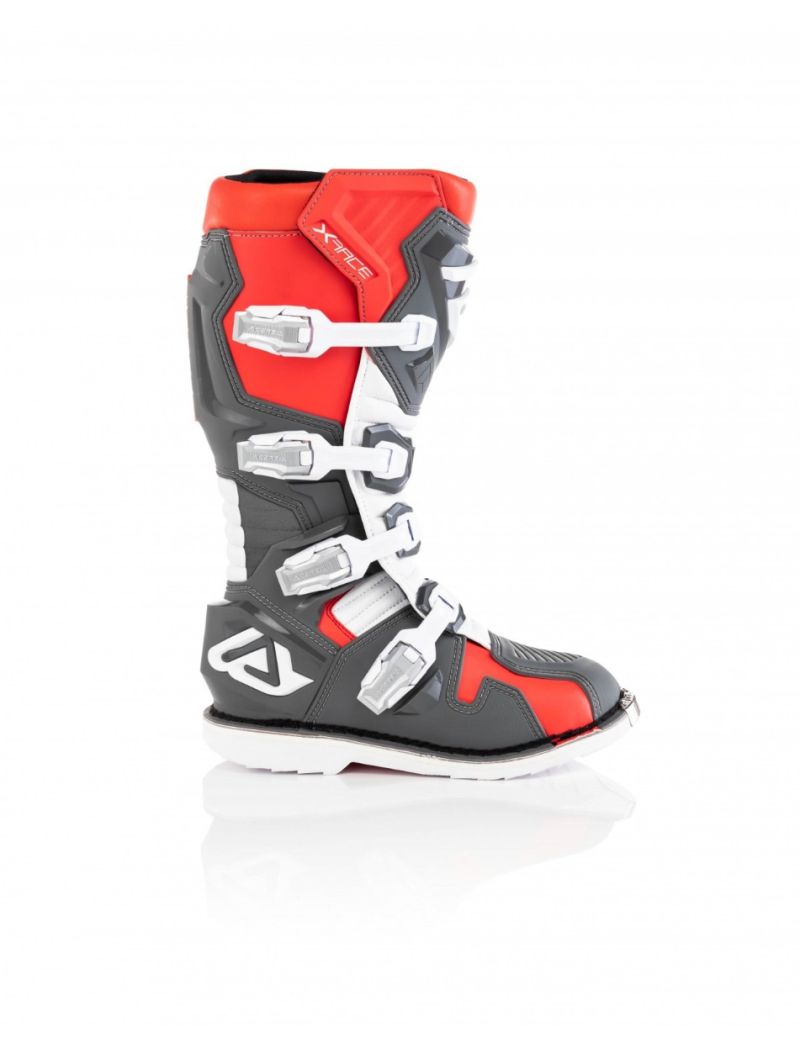 ACERBIS MX BOOTS X-RACE - RED/GREY